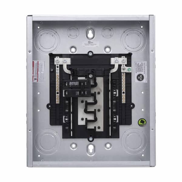BR 100 Amp 20-Circuit Indoor Main Breaker Plug-On Neutral Load Center BR 100 Amp 20-Circuit Indoor Main Breaker Plug-On Neutral Load Center
