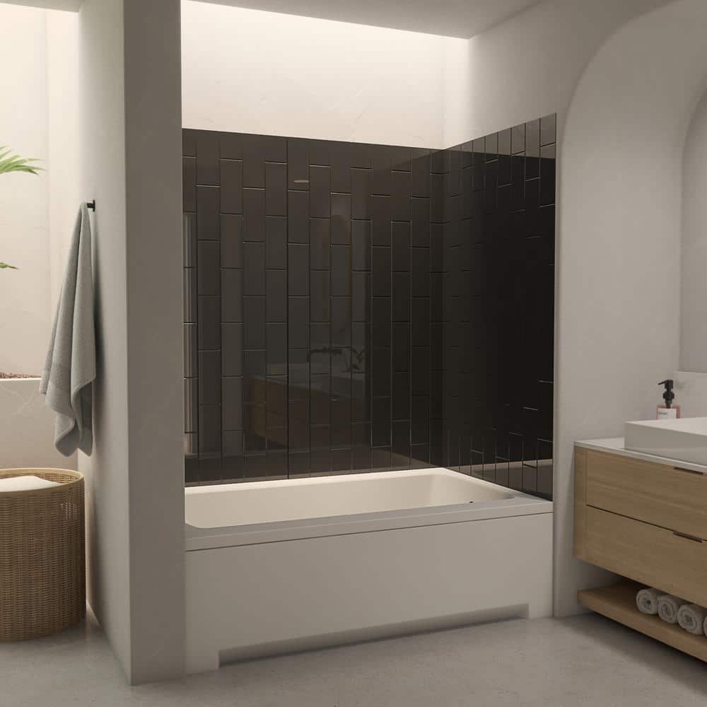 DreamLine QWALLVS 56 in. 60 in. W x 62 in. H x 36 in. D 4Piece Glue