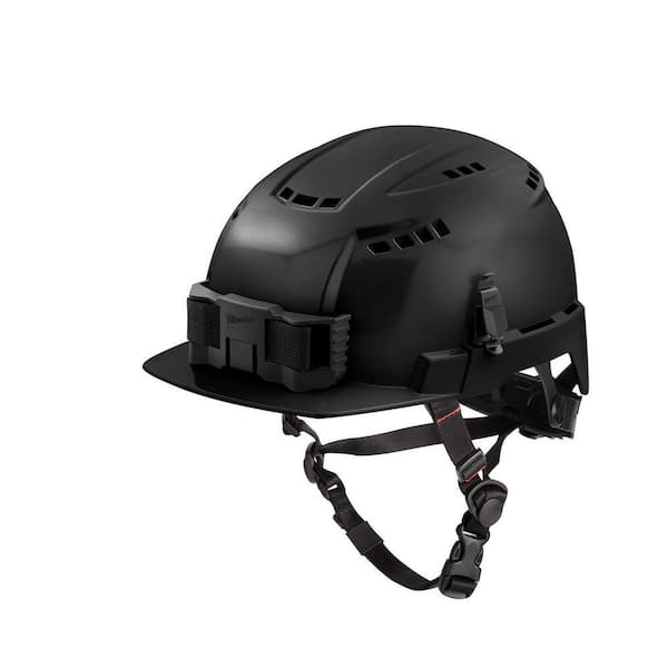 Milwaukee BOLT Black Type 2 Class C Front Brim Vented Safety Helmet