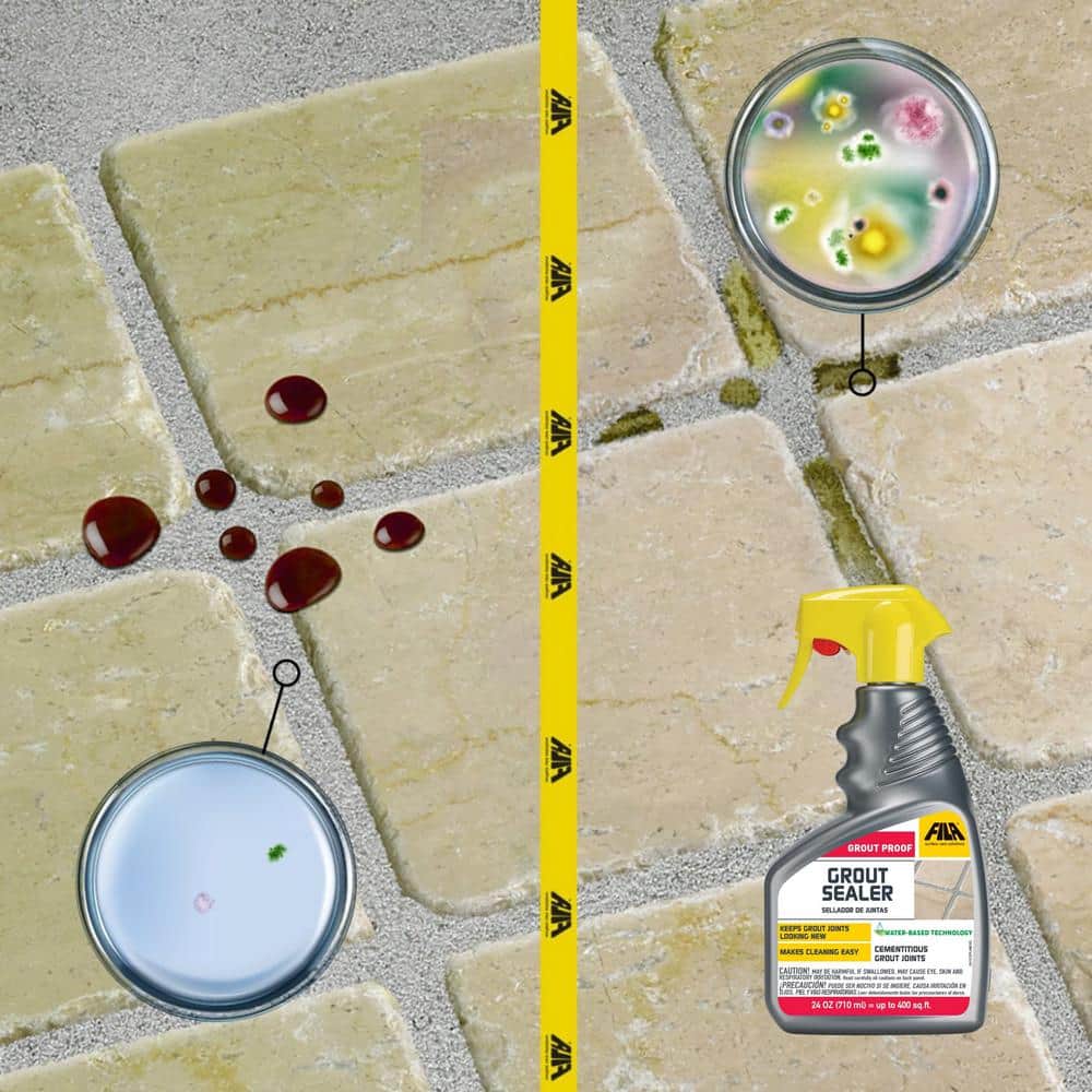Grout Proof 24 oz. Water-Based Tile and Stone Sealer