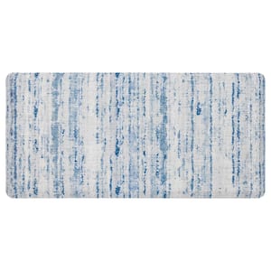 30 x 18 Floral Comfort Mat Blue - Threshold™