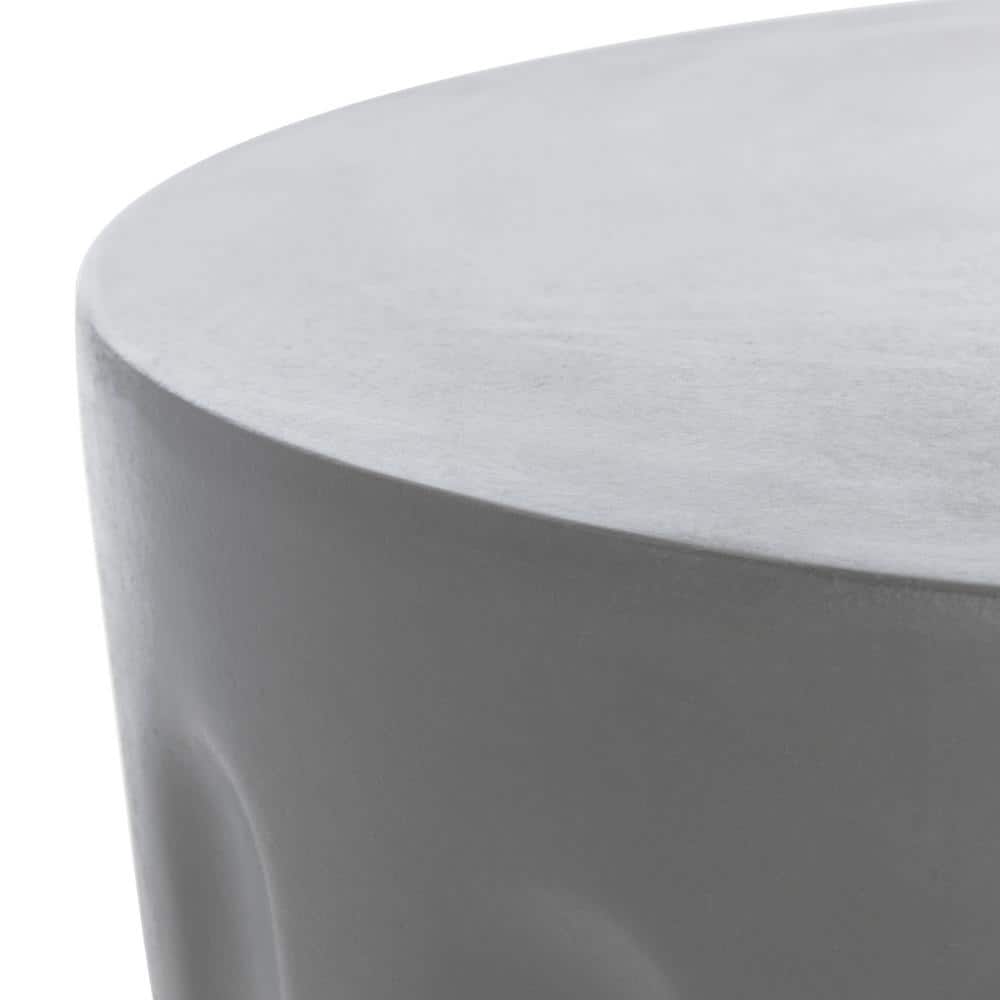 Vesta Dark Grey Concrete Indoor/Outdoor Accent Table