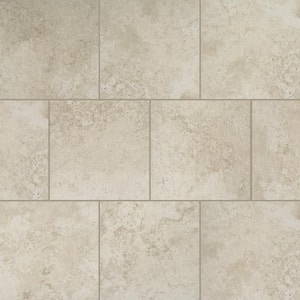 Castleview Beige 18 in. x 18 in. Porcelain Floor and Wall Tile (17.6 sq. ft. / case)
