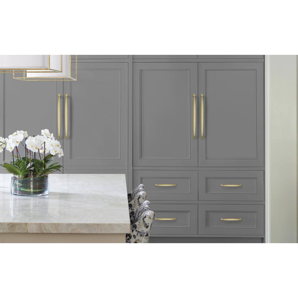 Golden Champagne 18" Metal Appliance Pull with Mounting Hardware