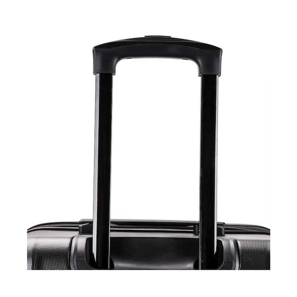 InUSA Ally 28 in. Black Lightweight Hardside Spinner Suitcase