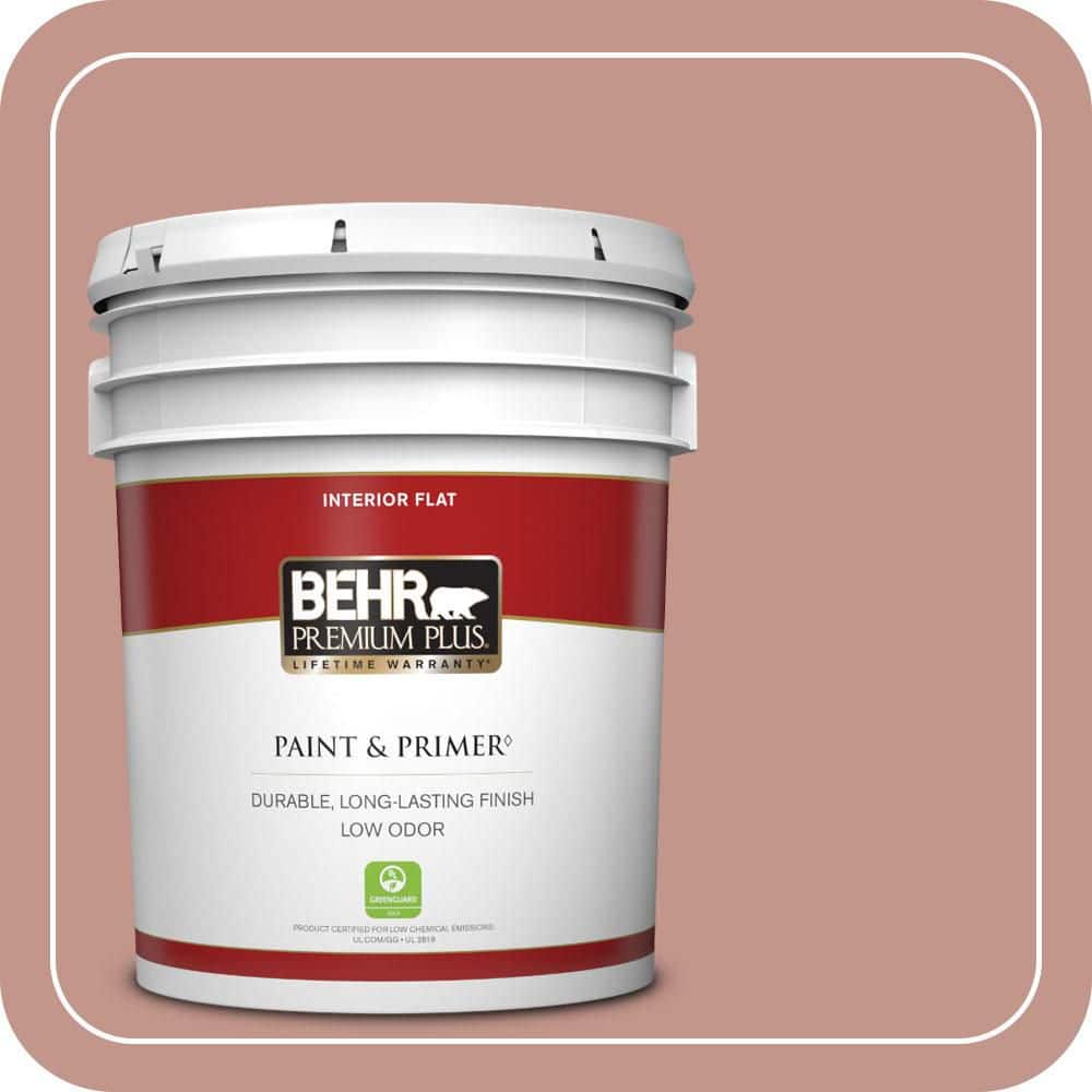 5 gal. #MQ1-18 Pressed Blossoms Flat Low Odor Interior Paint & Primer price history on PriceWatchPro