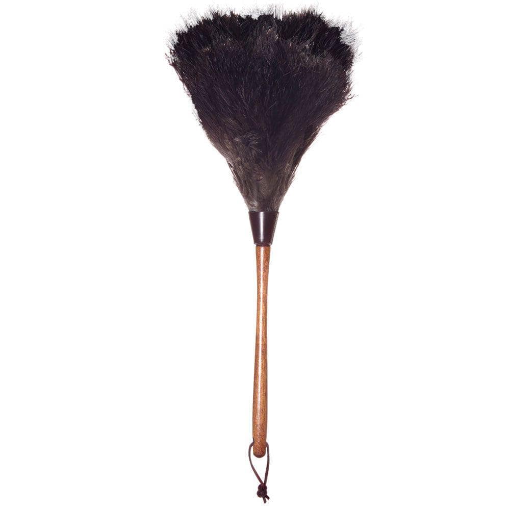 Ostrich Feather Duster: for the finest care of your finest things.