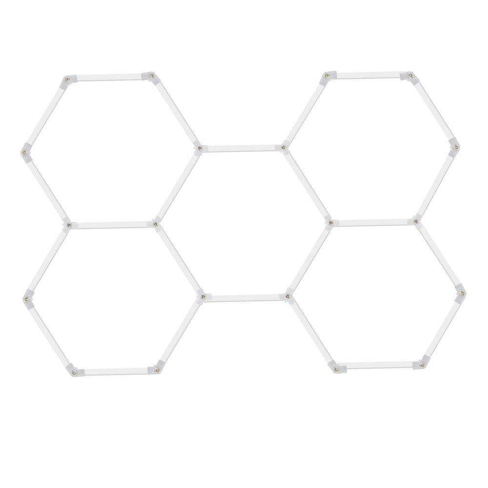 Hexagon LED 7.9 ft-144-Watt LED White Garage Shop Light 1-Pack price history on PriceWatchPro