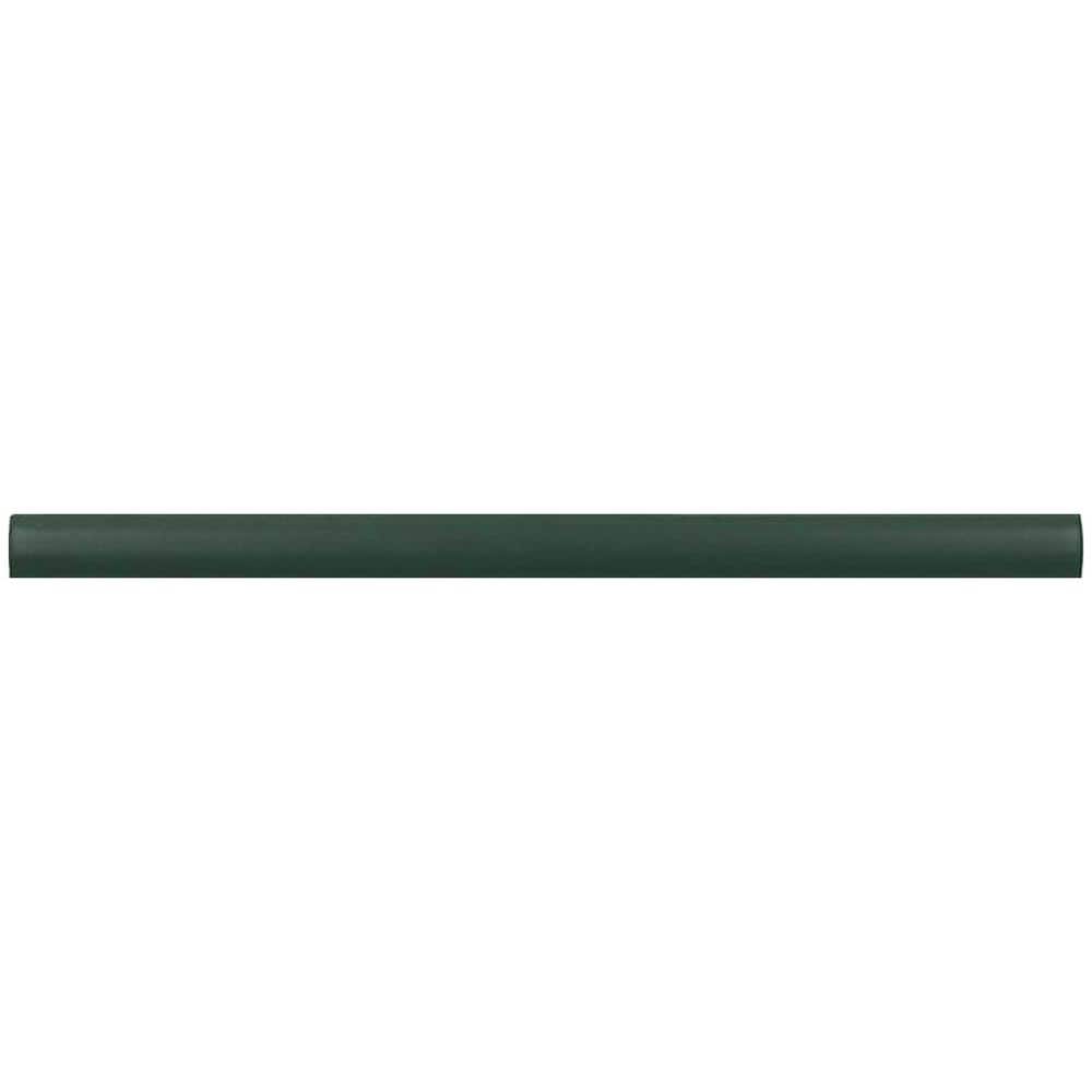 Arte Green 0.47 in. x 7.87 in. Matte Ceramic Pencil Tile Trims (0.3 sq. ft./case) (10-pack) price history on PriceWatchPro