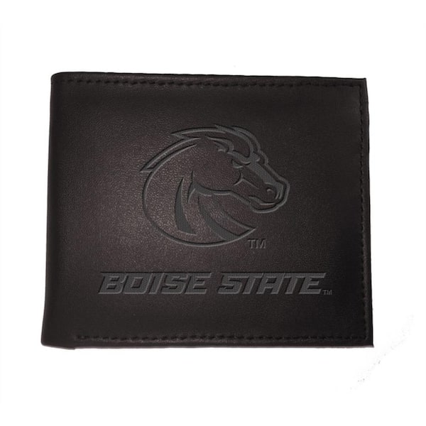 Team Sports America Boise State University NCAA Leather Bi-Fold Wallet ...