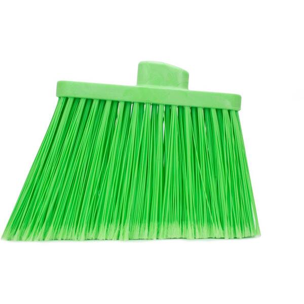 Sparta 12 in. Lime Polypropylene Flagged Upright Broom Head (12-Pack ...