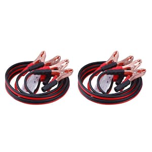 12 ft. 10-Gauge Booster Cables (2-Pack)