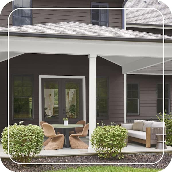 BEHR 1 gal. #SC-104 Cordovan Brown Solid Color House and Fence