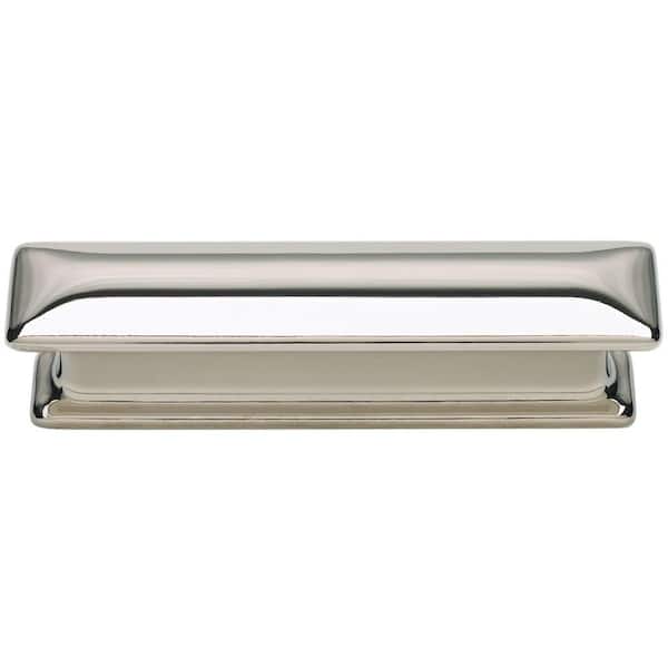 Atlas Homewares Paradigm Collection 4 in. Polished Nickel Cabinet Center-to-Center Pull