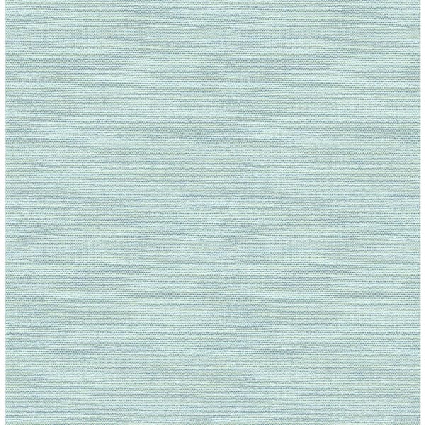 Chesapeake Agave Teal Faux Grasscloth Teal Wallpaper Sample