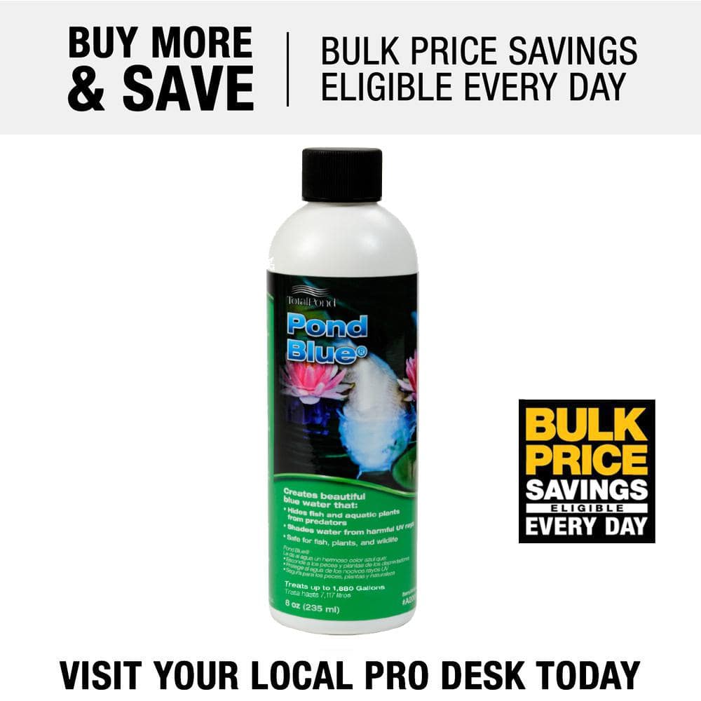 TotalPond 8-Ounce Pond Blue Water Treatment