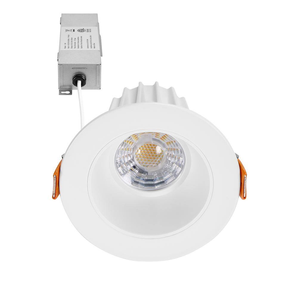 6W Led COB Trimless Round White Body Downlight Ceiling Light for Modern  Architectural Homes and Offices (Pack of 2) - 3000K Warm White