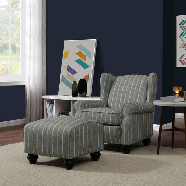 aine armchair and ottoman