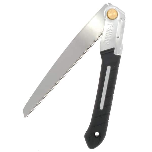 Zenport 9.5 in. Tri-Edge Blade Folding Saw with Steel Handle