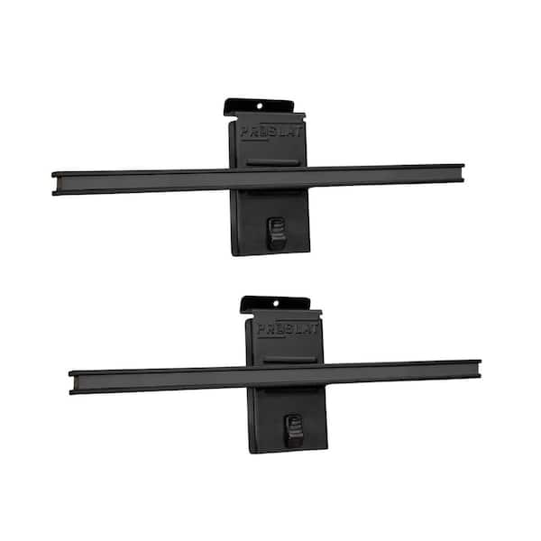 Stealth Magnetic Tool Holder 4.875 in. H x 15 in. W Slatwall Accessory in Black (2-Pack)