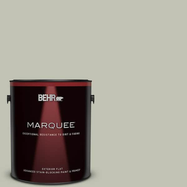 BEHR MARQUEE 1 gal. #ECC-37-1 Arbor Hollow Flat Exterior Paint & Primer