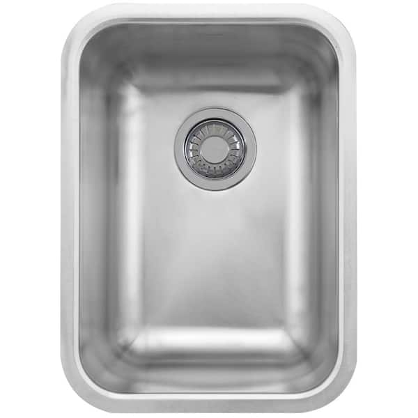 Franke Grande Undermount Stainless Steel 18.75 in. x 13.75 in. Single Bowl Kitchen Sink