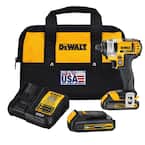 DEWALT 20V MAX Cordless 1/4 in. Impact Driver (Tool Only) DCF885B - The  Home Depot