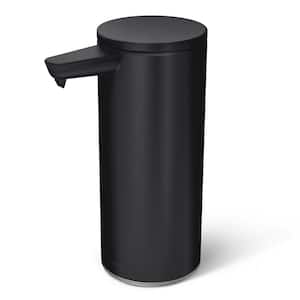 9 oz. Rechargeable Sensor Soap Pump in Matte Black Steel