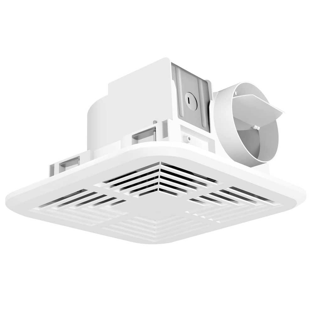 80 CFM Ceiling/Wall Mount Roomside Installation Bathroom Exhaust Fan with No‑Cut Installation, Quiet Operation price history on PriceWatchPro