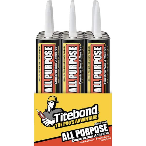 10 oz. Solvent-Based All Purpose Construction Adhesive (12-Pack)