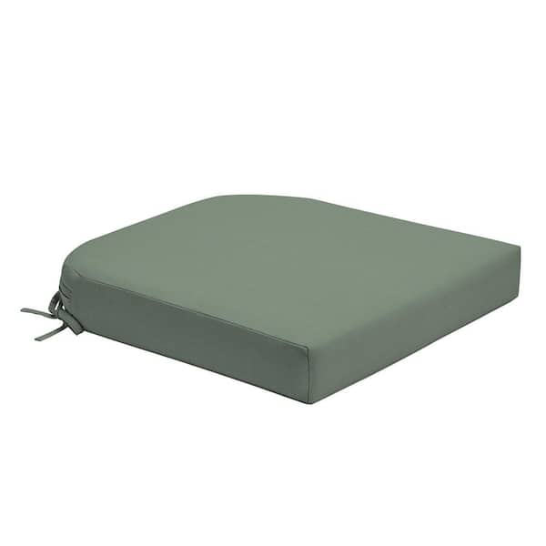 ARDEN Foam Outdoor Round Back Seat Cushion 20 x 19 Made with