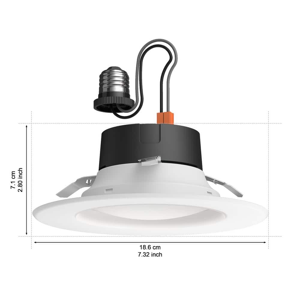 Philips Hue White and Color Ambiance 6" LED Smart Downlight