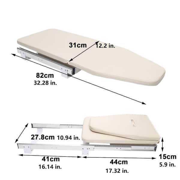 Ironing Board, Cotton Cloth Foldable High Temperature Resistant Mini  Ironing Table Space Saving for Travel for Home (Peony) - Yahoo Shopping