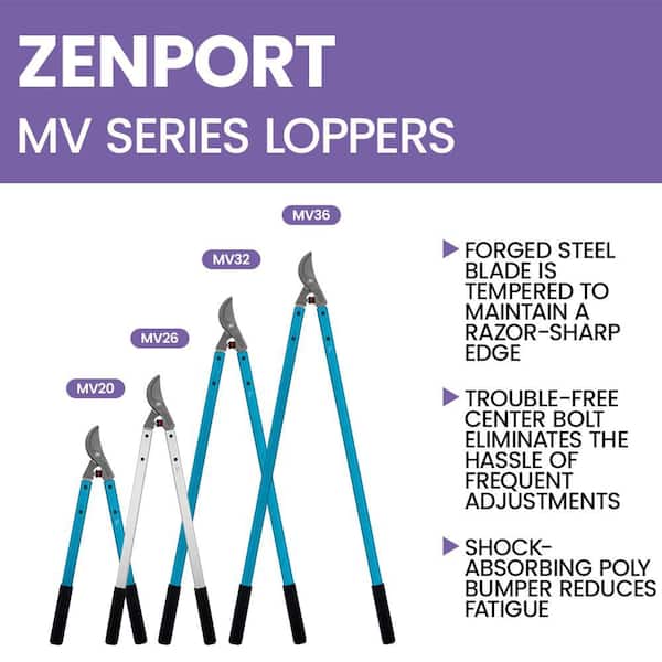 Zenport 3 in. Cut, Forged Head, 36 in. L Professional Tree
