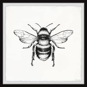 Bee Happy Botanical Bee Dish Towel