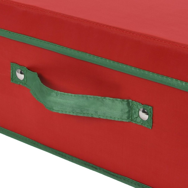 Household Essentials 580RED Wrapping Paper Holder Red with Green Trim, 1 -  Kroger