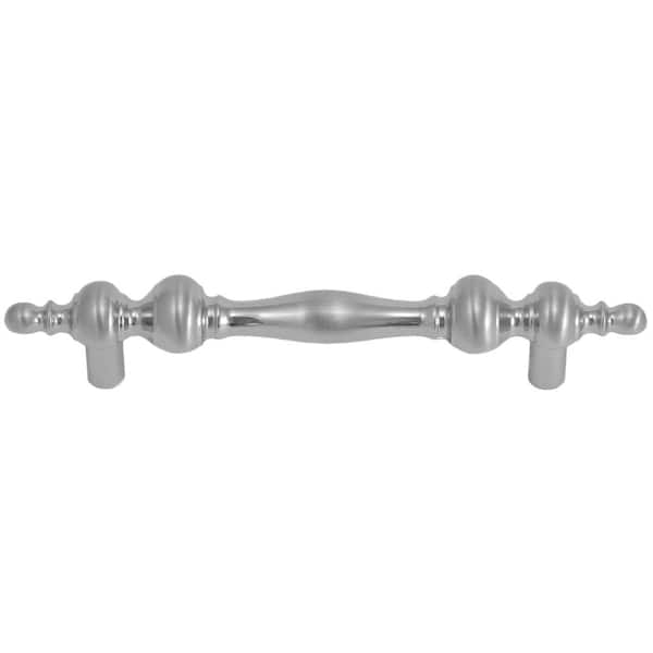 Laurey Georgetown 3 in. Center-to-Center Satin Chrome Bar Pull Cabinet Pull (79439)