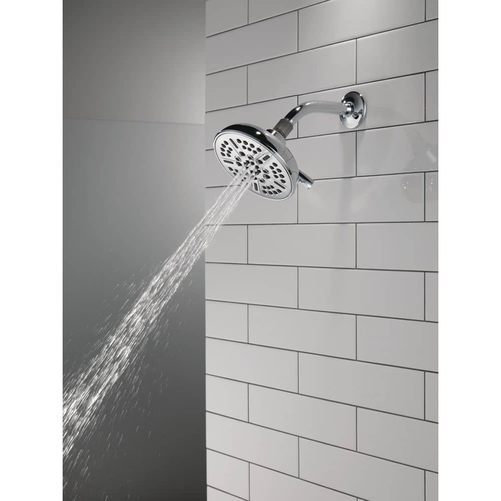 Chrome Multi-Head Adjustable Wall Mounted Shower Head
