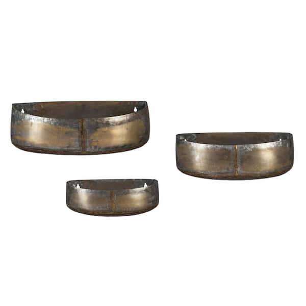 Evergreen Metal Planter (Set of 3)