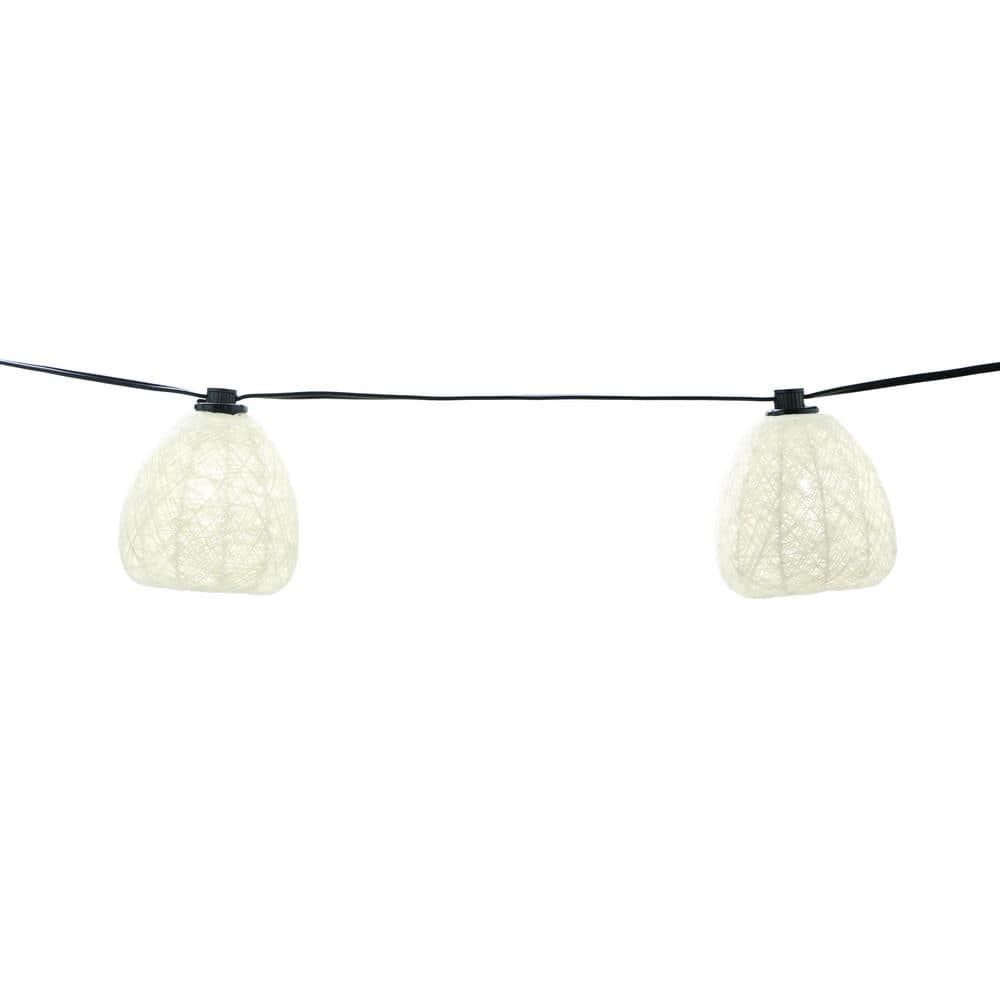 White Warm White LED Outdoor Mini Bulb String Light
