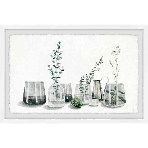 Unbranded "Glasses and Greens" by Parvez Taj Framed Nature Art Print 20 in. x 30 in.