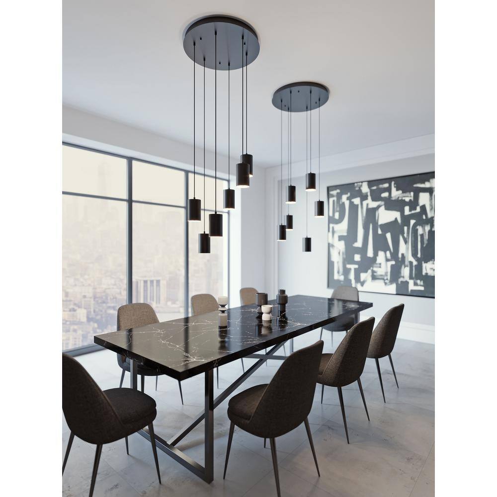 Tyke 24" Satin Brass Glass Indoor/Outdoor Pendant Light