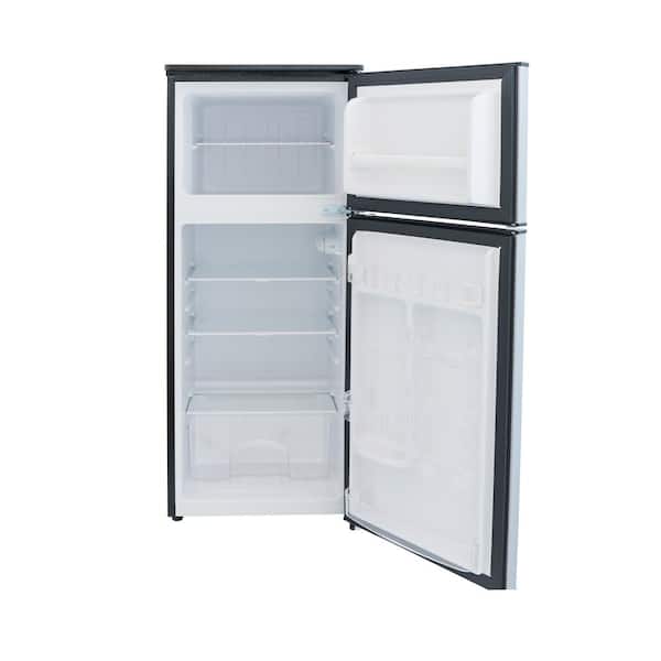  Fcicarn 3.5 Cu. Ft. LockFresh double door fridge with