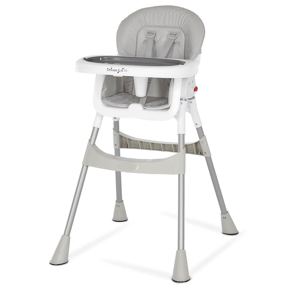 Dream On Me portable 2-In-1 Table Talk High Chair Convertible Compact High Chair Light weight Portable Highchair