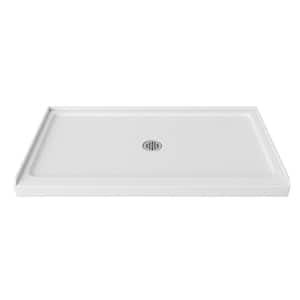 KPUY 54 in. L x 32 in. W Single Threshold Alcove Shower Pan Base