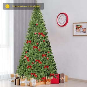 9 ft. Green Unlit Slim Fraser Fir Artificial Christmas Tree with 2094 Tips