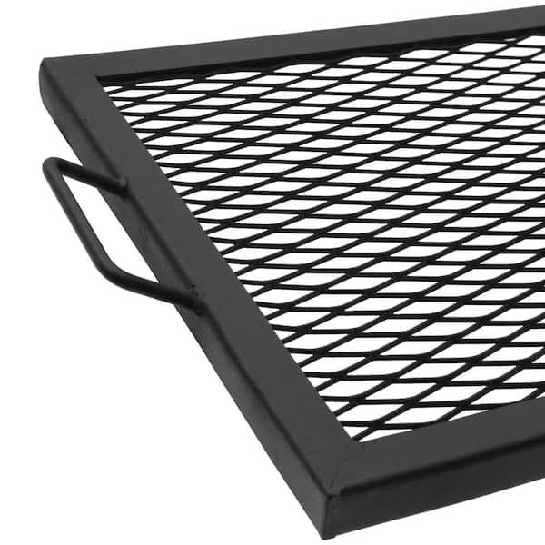 Sunnydaze Decor 36 In X Marks Steel, 36 Fire Pit Grill Grate
