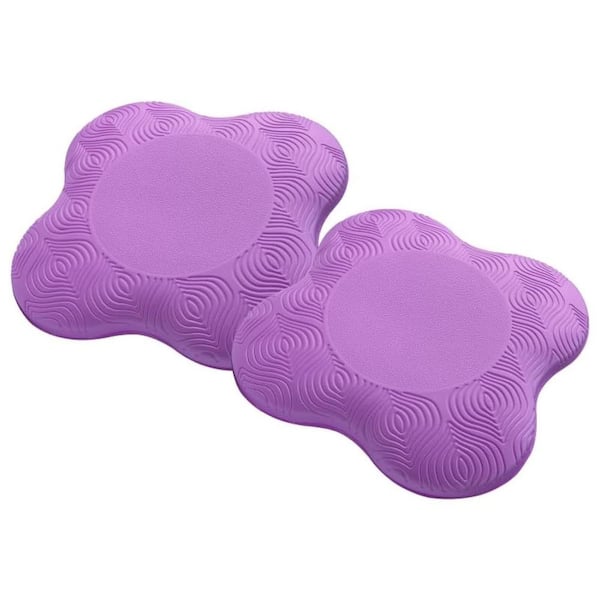 2 Pack Blue High Density Foam Extra Thick Non Slip Support Yoga Knee Pad Cushion for Knees Elbows Wrist Head