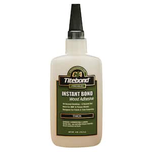 4 oz. Instant Bond Wood Adhesive Thick (10-Pack)