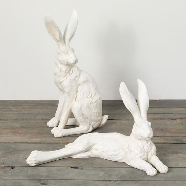 Bunny Rabbit Figurines (Set of 3) – Salty Home